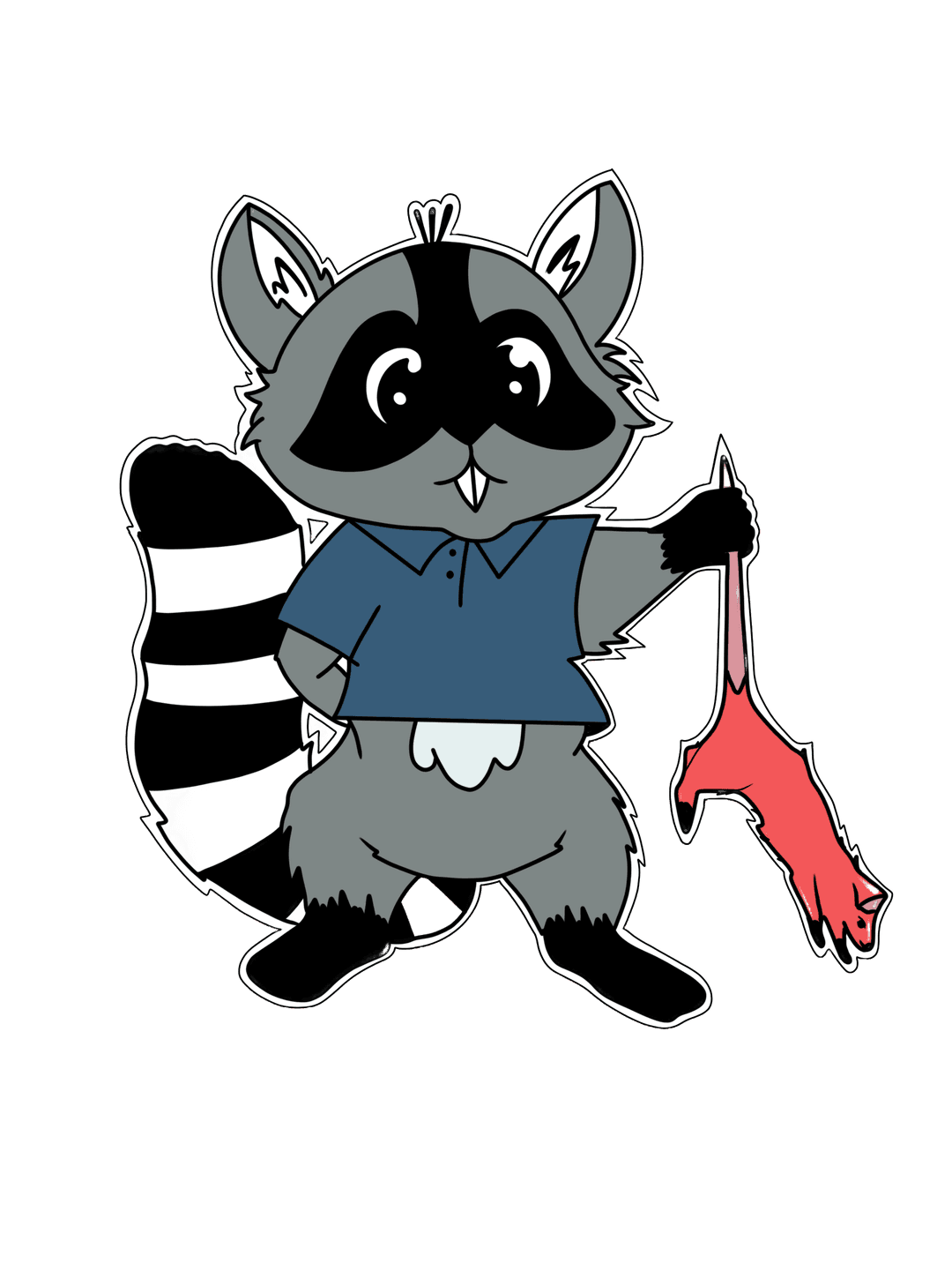 Sully's Wildlife Control raccoon logo